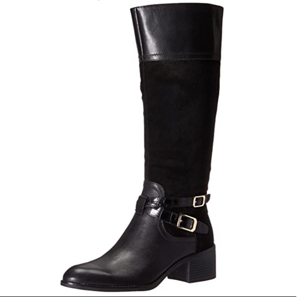 Franco Sarto Lapis Moto Knee high boot